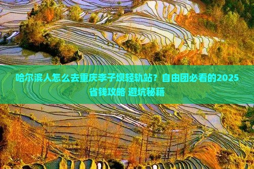 哈尔滨去重庆李子坝轻轨站自由团