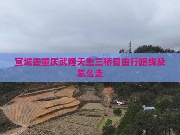 宣城去重庆武隆天生三桥自由行