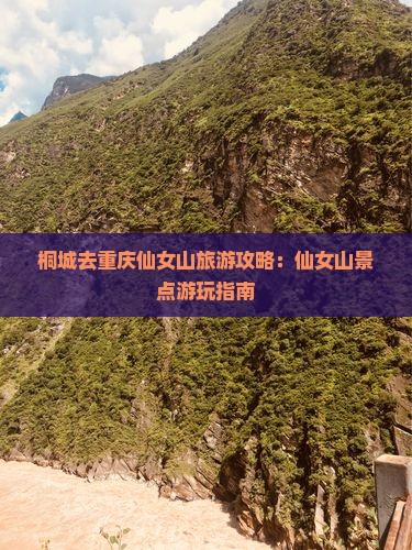桐城去重庆仙女山景点