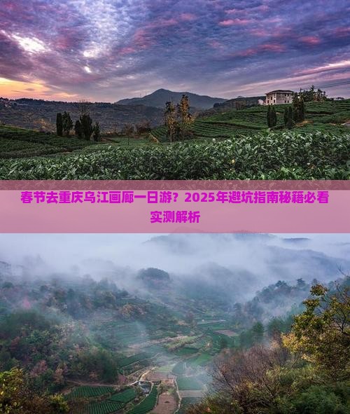 春节去重庆乌江画廊一日