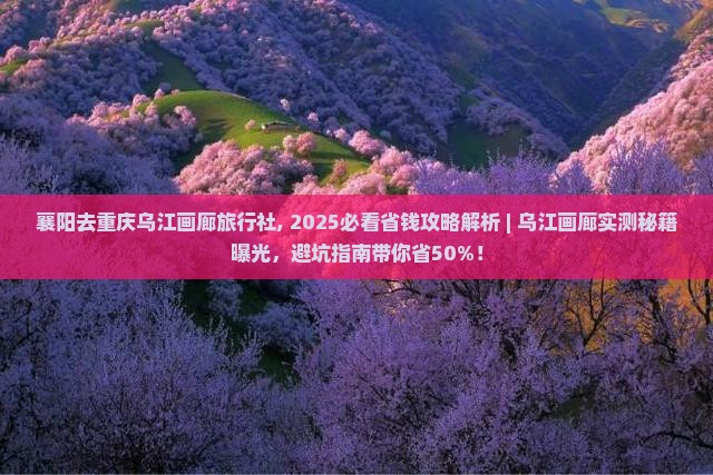 襄阳去重庆乌江画廊旅行社