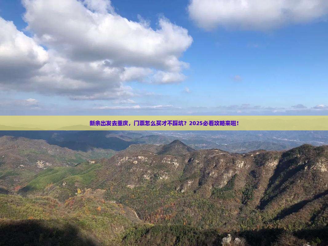 新余去重庆门票