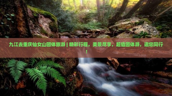 九江去重庆仙女山团体旅游