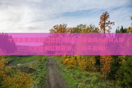 十堰去重庆磁器口三日游