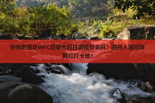 忻州到重庆wfc观景台四日游