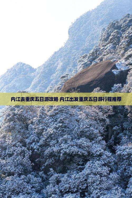 内江去重庆五日游