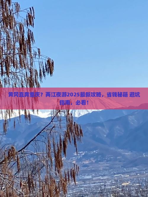 黄冈去重庆两江夜游攻略