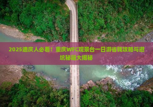 迪庆去重庆wfc观景台一日