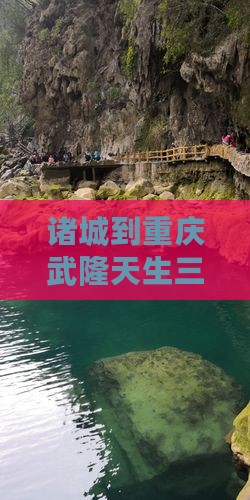 诸城到重庆武隆天生三桥一日