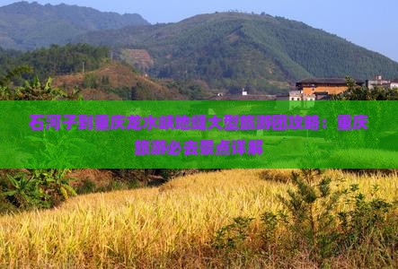 石河子到重庆龙水峡地缝大型旅游团