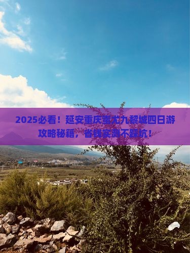 延安去重庆蚩尤九黎城四日游