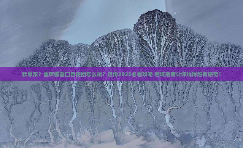 秋天到重庆磁器口自由团