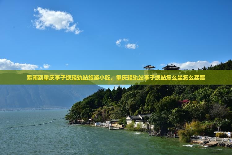 黔南到重庆李子坝轻轨站旅游小吃