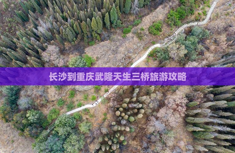 长沙到重庆武隆天生三桥攻略