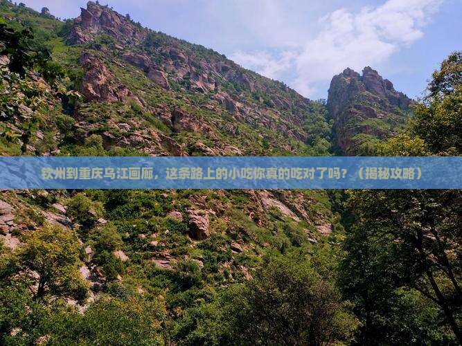 钦州到重庆乌江画廊旅游小吃