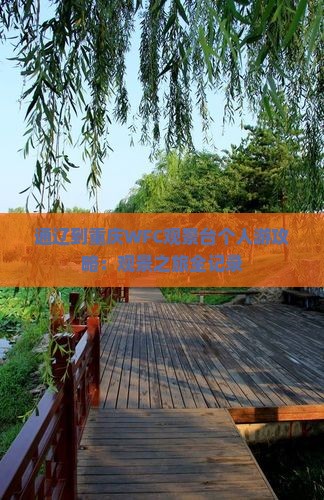 通辽市去重庆wfc观景台个人游