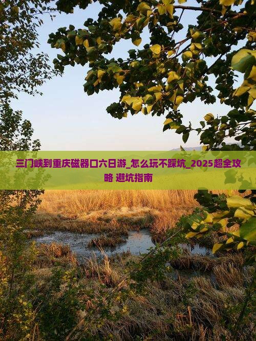 三门峡到重庆磁器口六日游