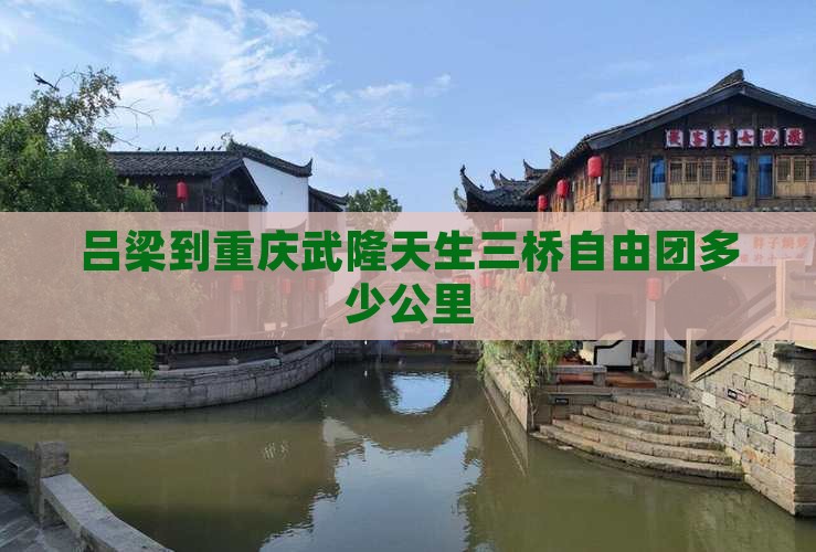 吕梁到重庆武隆天生三桥自由团