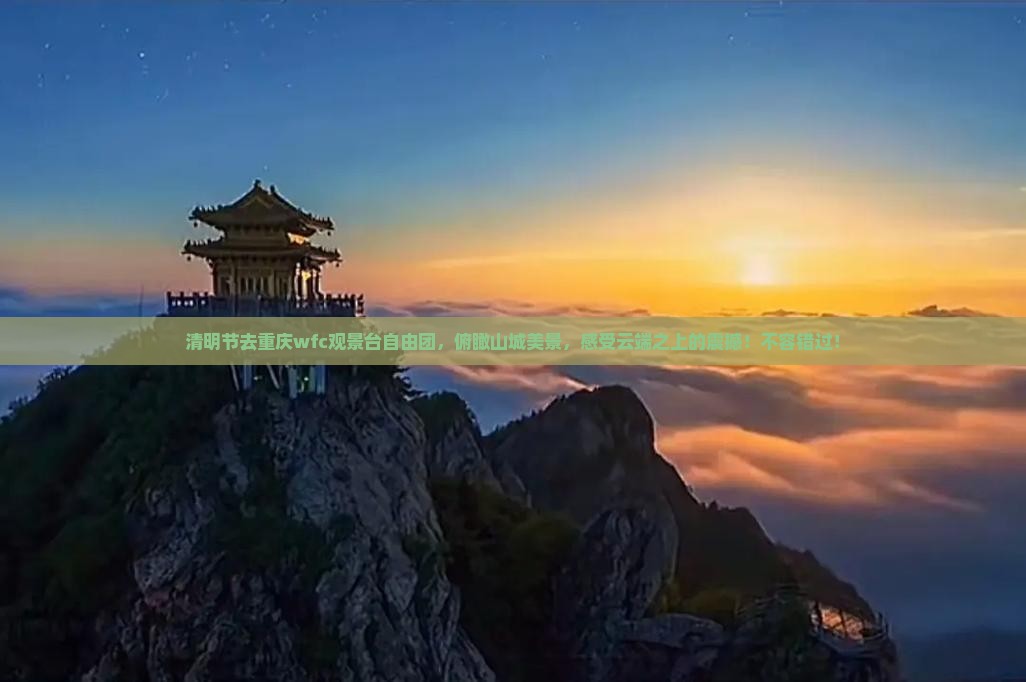 清明节去重庆wfc观景台自由团