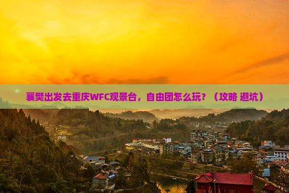 襄樊去重庆wfc观景台自由团