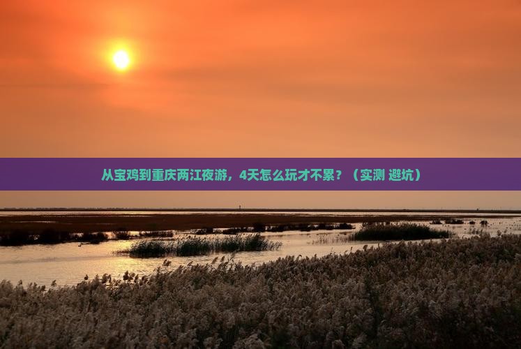 宝鸡去重庆两江夜游四日游