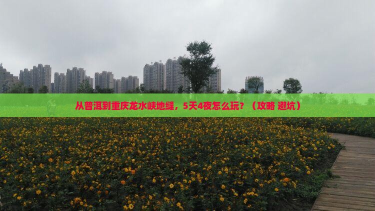 普洱去重庆龙水峡地缝大型旅游团
