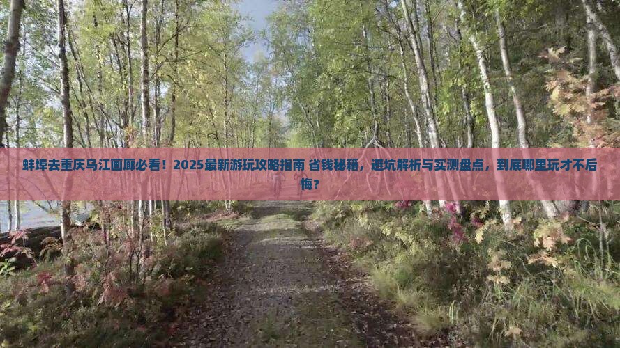 蚌埠去重庆乌江画廊哪里玩