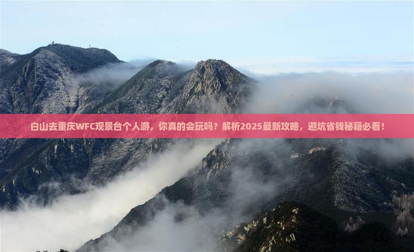 白山去重庆wfc观景台个人游