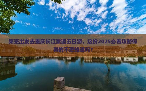 莱芜去重庆长江索道五日游