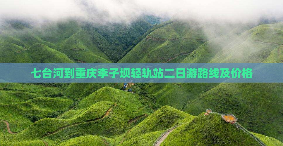 七台河到重庆李子坝轻轨站二日游