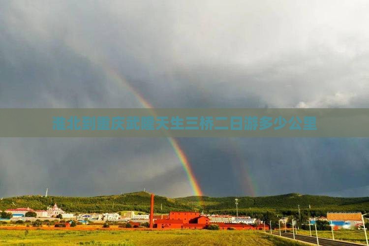 淮北到重庆武隆天生三桥二日游