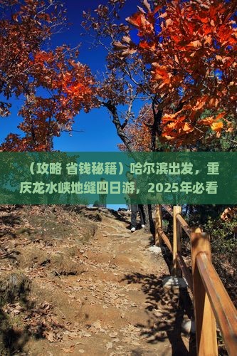 哈尔滨到重庆龙水峡地缝四日游 哈尔滨到重庆龙水峡地缝四日游