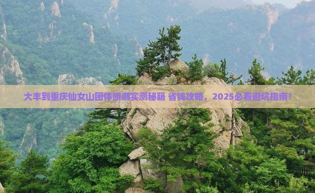 大丰到重庆仙女山团体旅游
