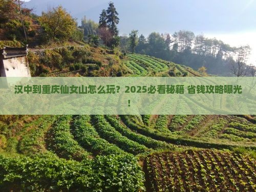 汉中到重庆仙女山必去地