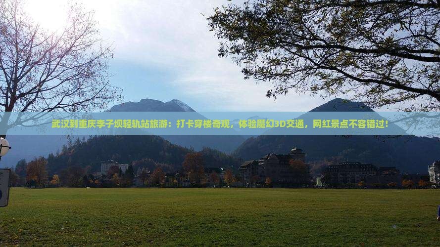 武汉到重庆李子坝轻轨站旅游
