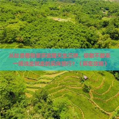 吐鲁番到重庆武隆天生三桥自由行