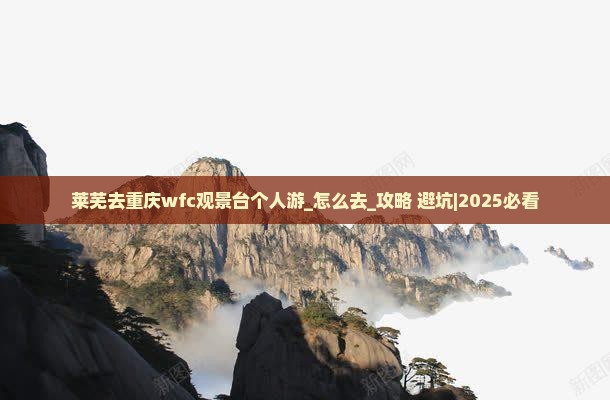 莱芜去重庆wfc观景台个人游