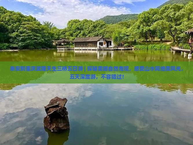 泰安到重庆武隆天生三桥五日游