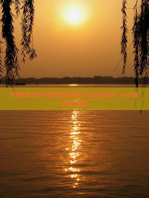 东莞去重庆李子坝轻轨站攻略