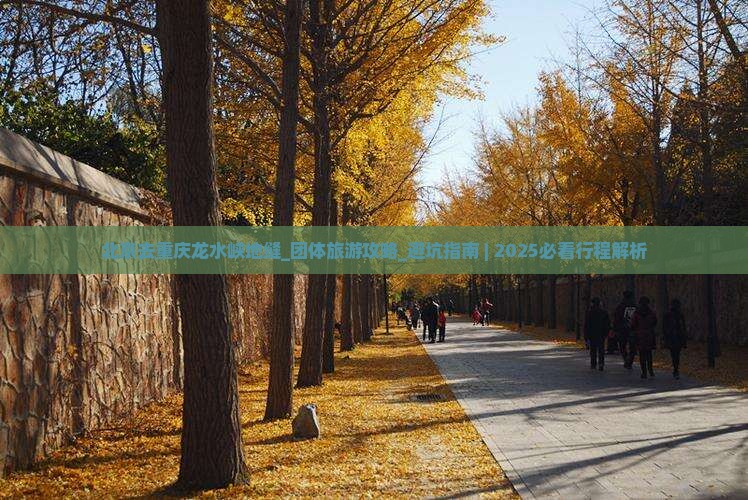 北京去重庆龙水峡地缝团体旅游