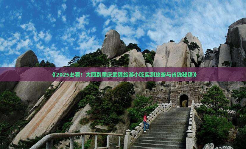 大同到重庆武隆旅游小吃