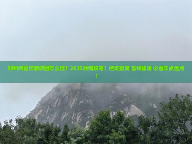 朔州到重庆大型旅游团
