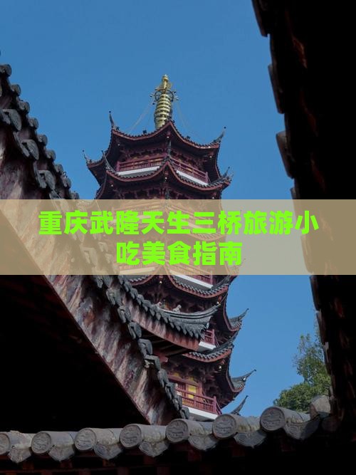 珠海去重庆武隆天生三桥旅游小吃