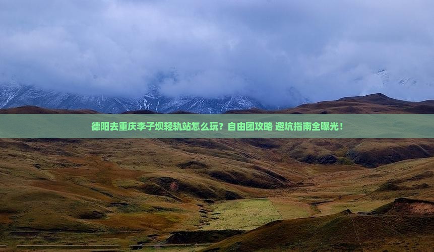 德阳去重庆李子坝轻轨站自由团