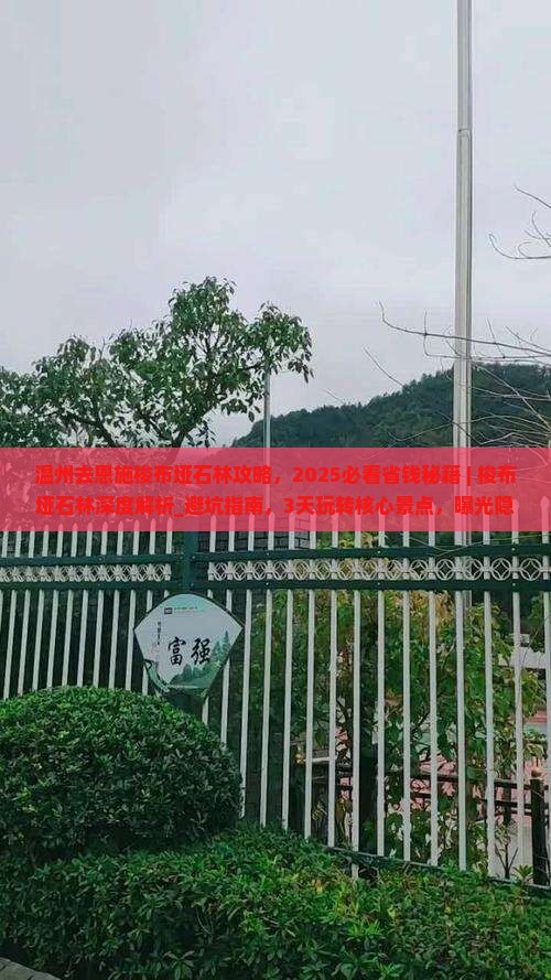 温州去恩施梭布垭石林攻略