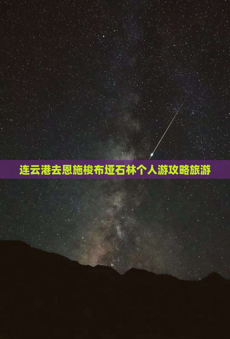连云港去恩施梭布垭石林个人游