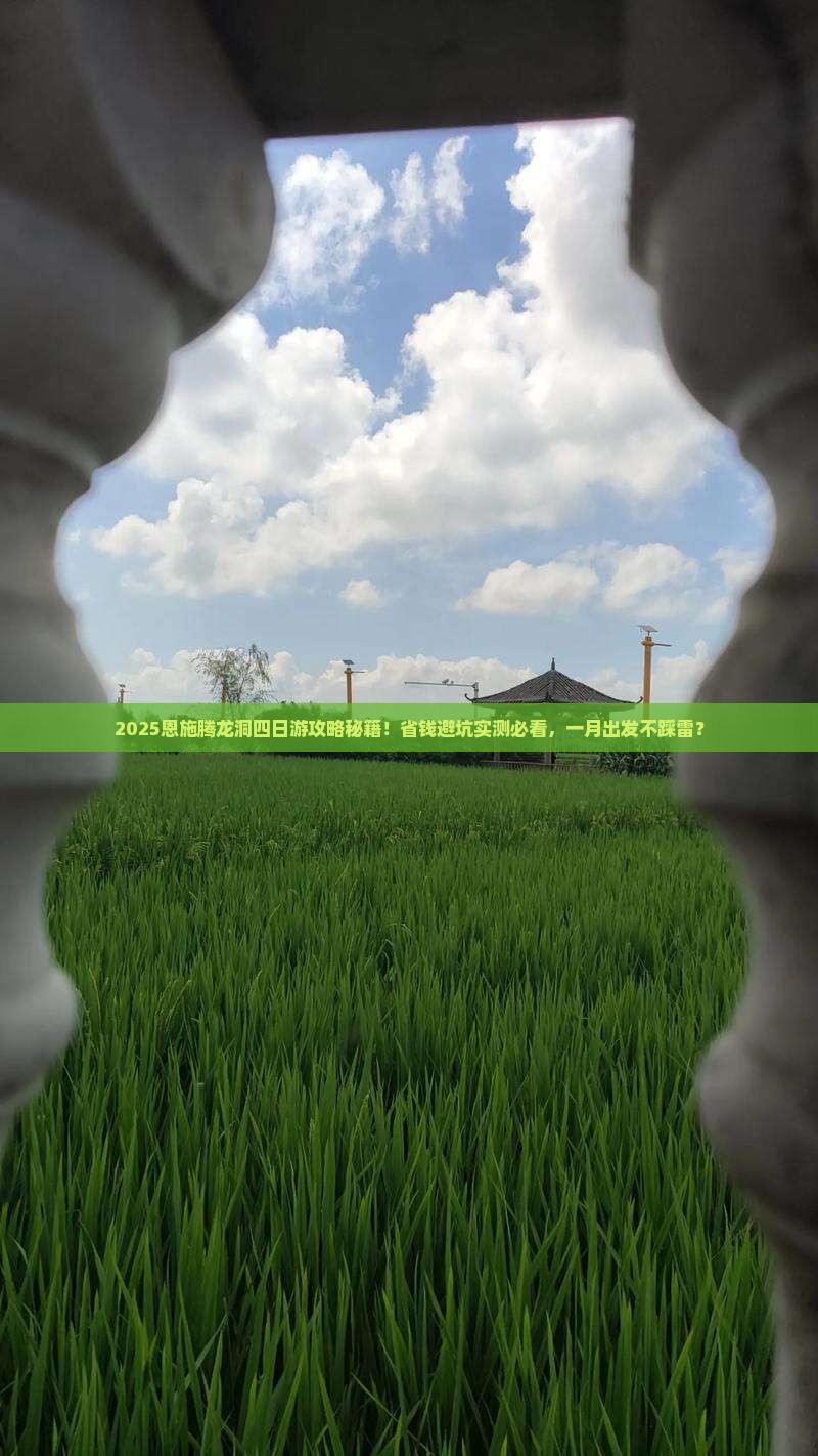 一月到恩施腾龙洞四日游