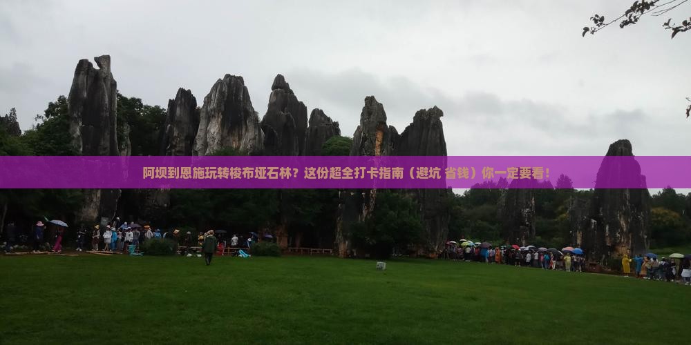 阿坝去恩施梭布垭石林旅游