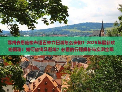 鄂州去恩施梭布垭石林六日游