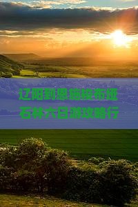 辽阳到恩施梭布垭石林六日游